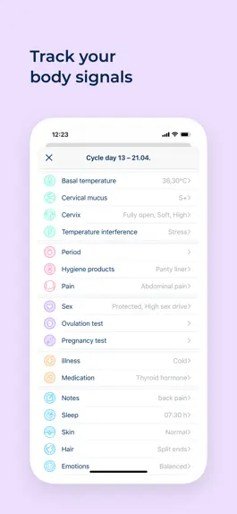 Game screenshot Ovy Cycle & Fertility Tracker‬ apk