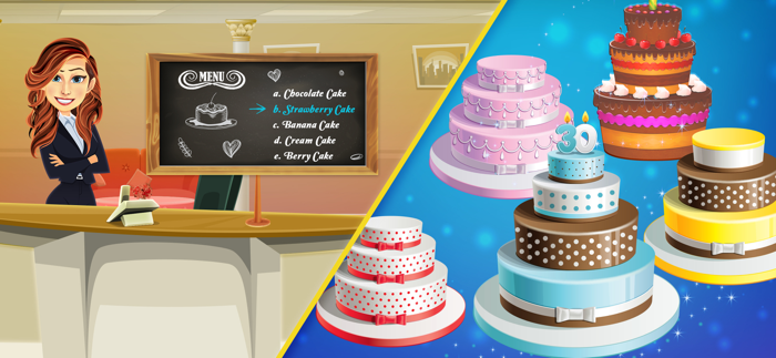 Cooking Cake Bakery Store
