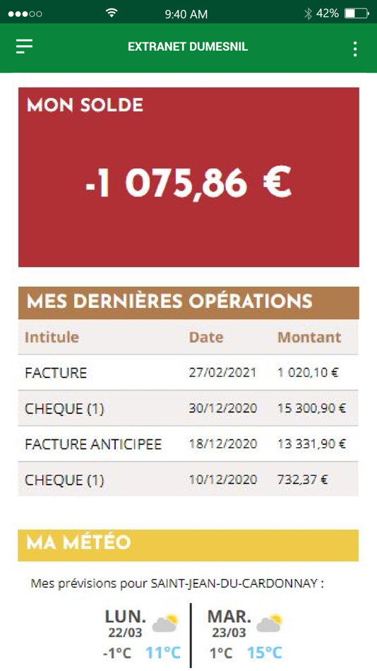#2. Dumesnil (iOS) 由: ANALYS INFORMATIQUE