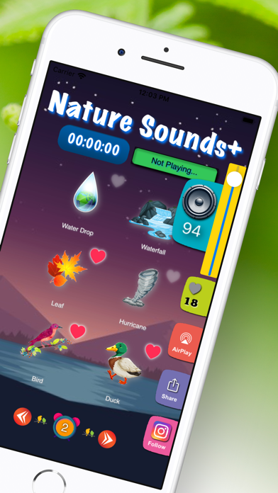 Nature Sounds + Screenshot