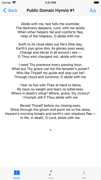 Hymnly Screenshot