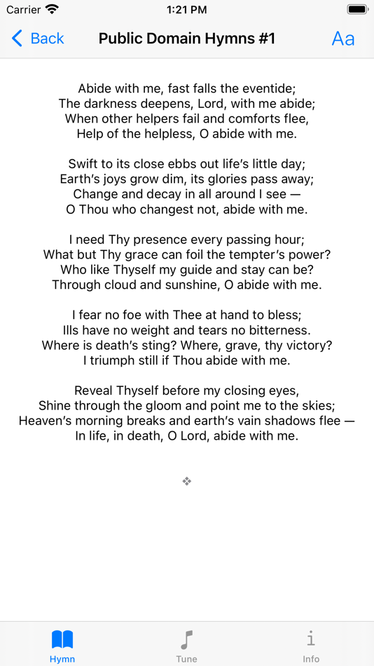 #2. Hymnly (iOS) 由: Enyi Tan