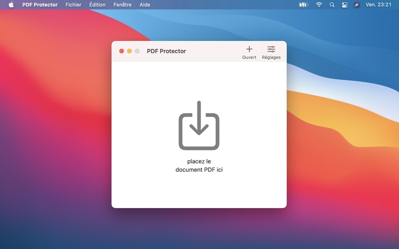 Screenshot #1 pour PDF Protector