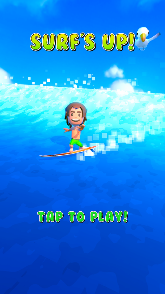 #1. Surf's Up 3D (iOS) 由: Groo Gadgets Pty Ltd