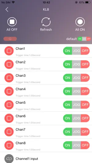 WLTE control screenshot 1