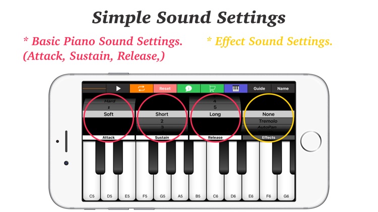 E Piano Synth - Keyboard Tiles