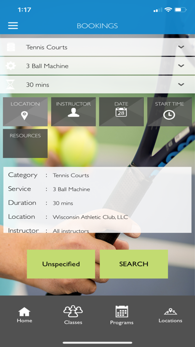Screenshot #3 pour WAC Tennis