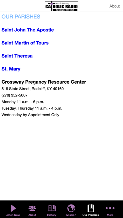 Meade County Catholic Radio Screenshot