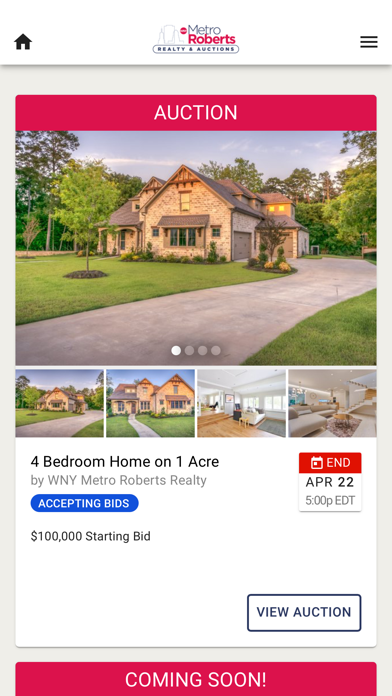 WNY Metro Roberts Realty Screenshot