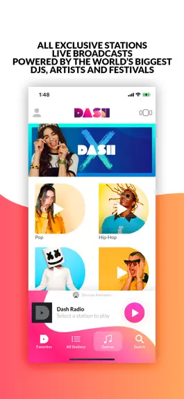 Game screenshot Dash Radio apk