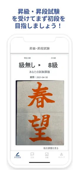 Game screenshot Web書道会 - オンラインで昇級昇段試験が受けられる書道会 mod apk
