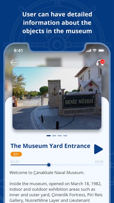 Naval Museums Audio Guide Screenshot