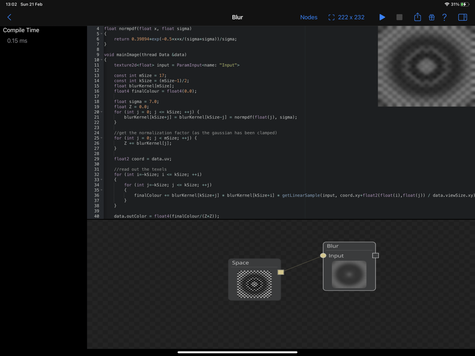#3. ShaderMania (macOS) 来自: Markus Moenig