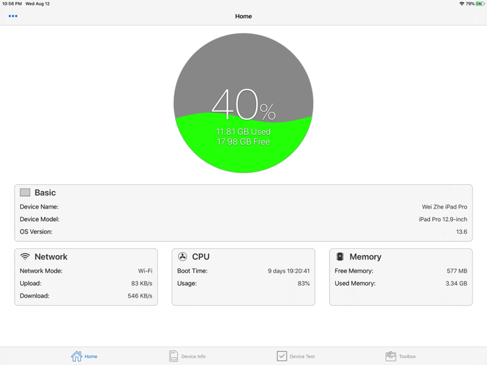 Speed Test -HW TestToolbox