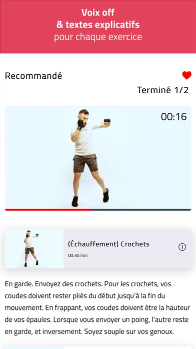 Cross Muay Thai, Coach sportif Screenshot
