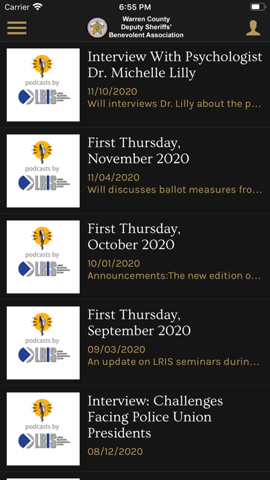 Warren Co. DSBA Screenshot