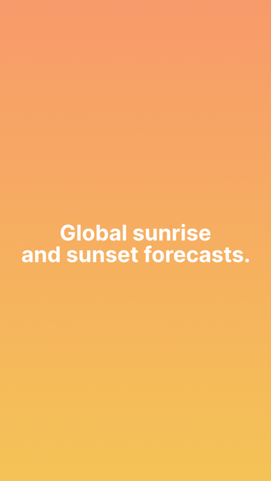 Helio - Sunset Forecast Screenshot