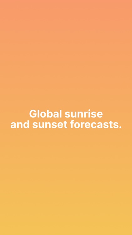 Helio - Sunset Forecast