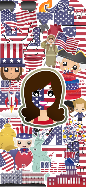 ‎American Patriots Stickers Screenshot