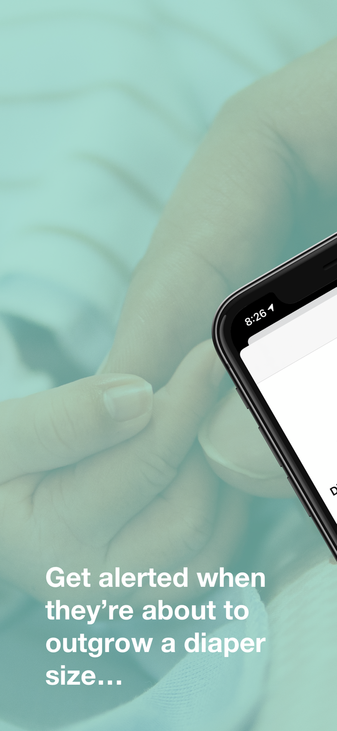 Diaper Alerts for growing baby