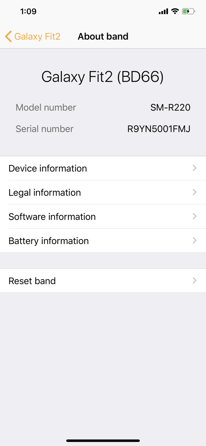 Samsung Galaxy Fit Gear Fit