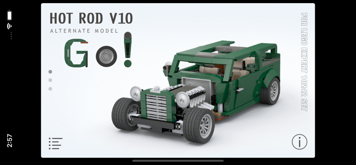 Hot Rod for LEGO 10242 Set