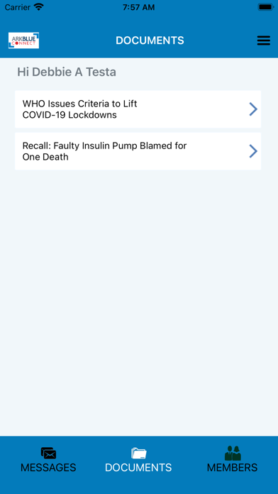 ArkBlue Connect Screenshot