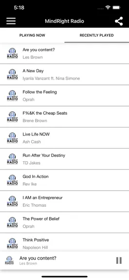 Game screenshot MindRight Radio apk