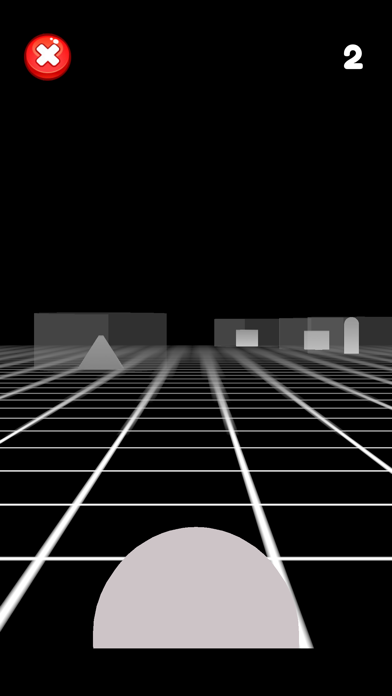 Vaporwave Race 3D - Watch Game Screenshot