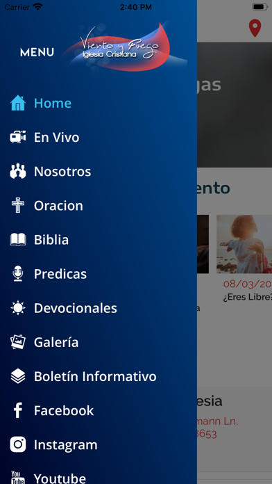 Iglesia Cristiana VYF Screenshot
