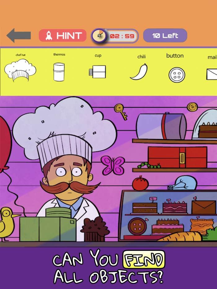 Hidden Objects Find them all