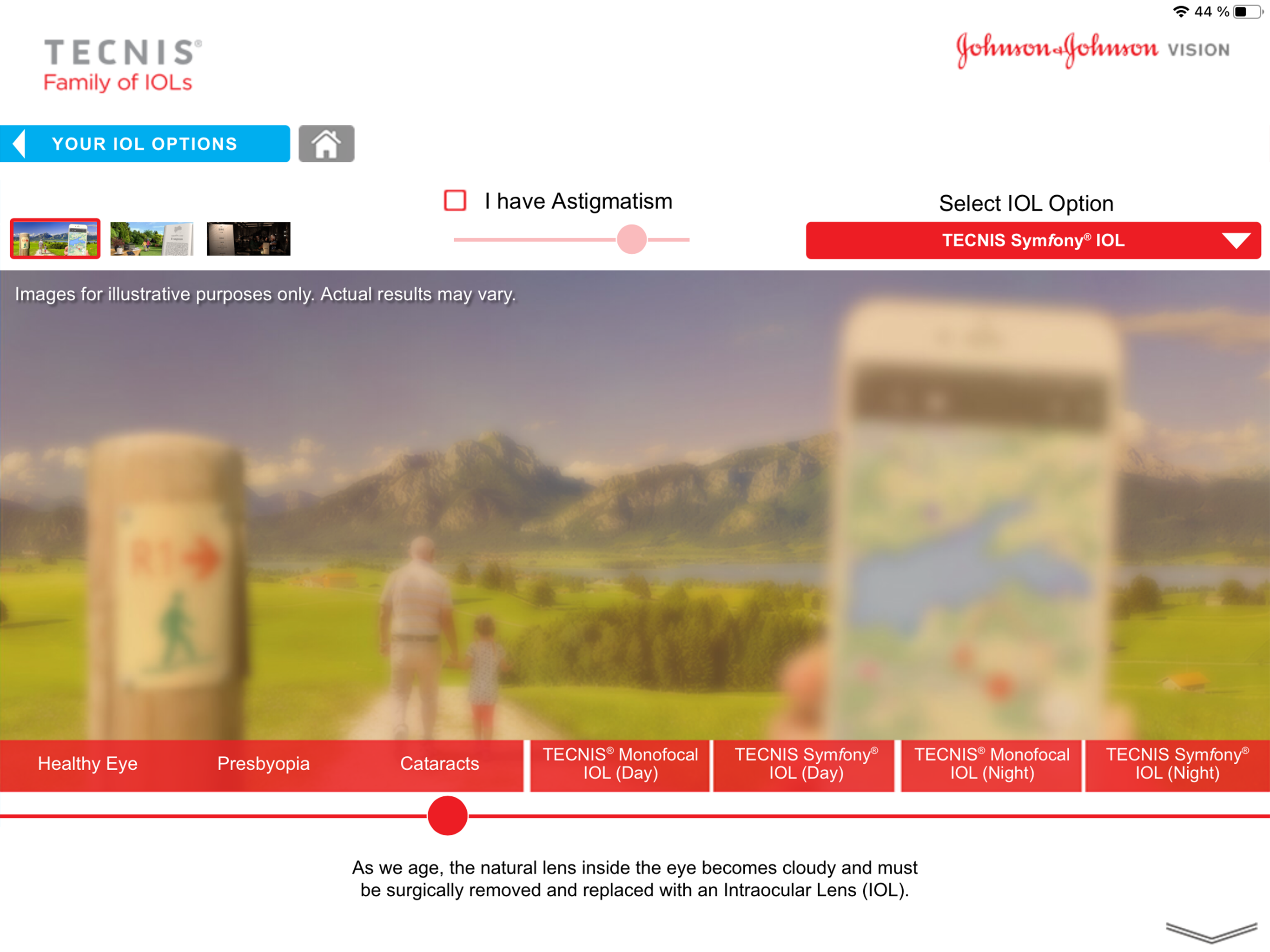 TECNIS® Vision Simulator screenshot 4