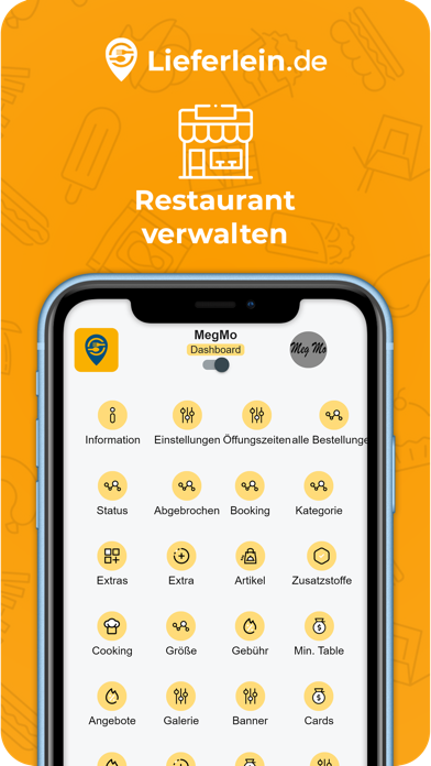 Lieferlein.de - Restaurant Screenshot