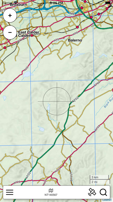 Screenshot #1 pour Pentlands Outdoor Map