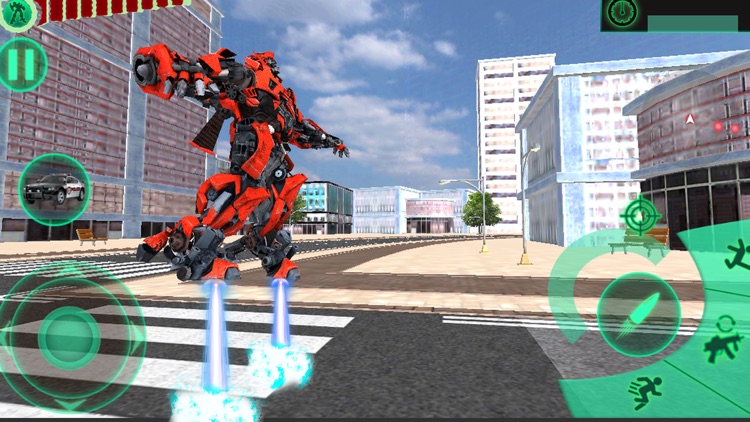 War of Car Robots Transform 3D