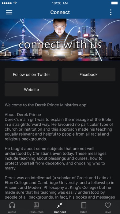 Derek Prince Ministries Screenshot