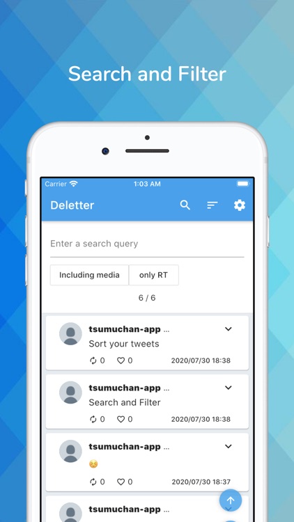 Deletter ~Delete Your Tweets~