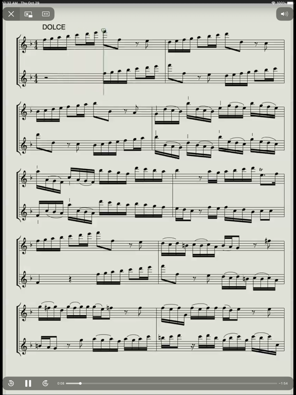 Screenshot #6 pour Telemann 6 Sonatas (1-3)