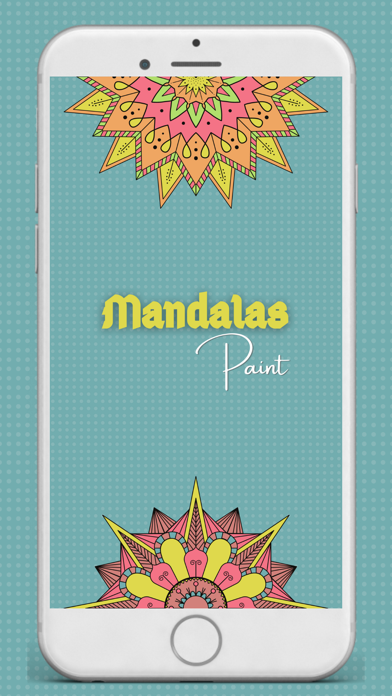 Paint and color Mandalas Screenshot