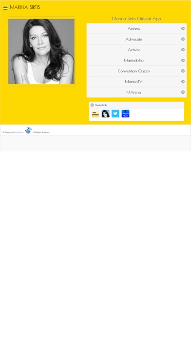 Marina Sirtis Official app Screenshot