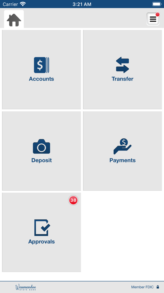 #3. WSB Business Mobile (iOS) 来自: Waumandee State Bank