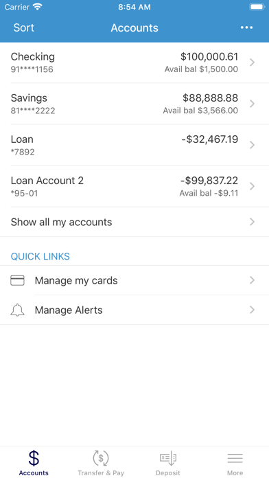 First Citizens State Bank Screenshot