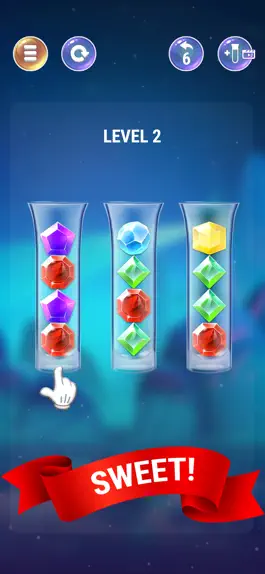 Game screenshot Gem Sort IQ Ball Color Puzzle mod apk