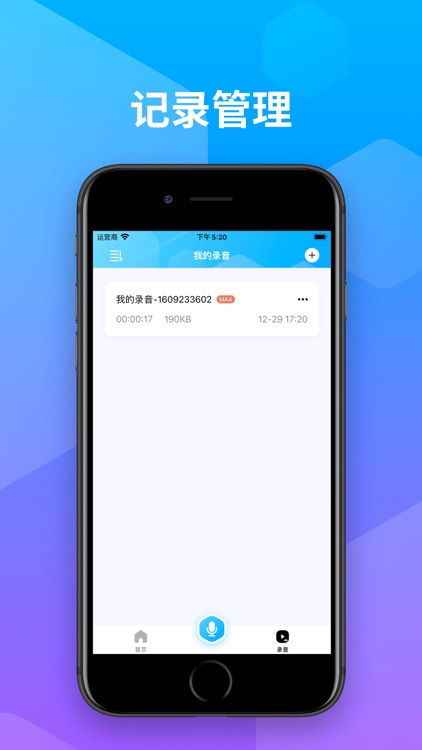 录音机（录音软件）轻松手机录音转文字助手 screenshot-3