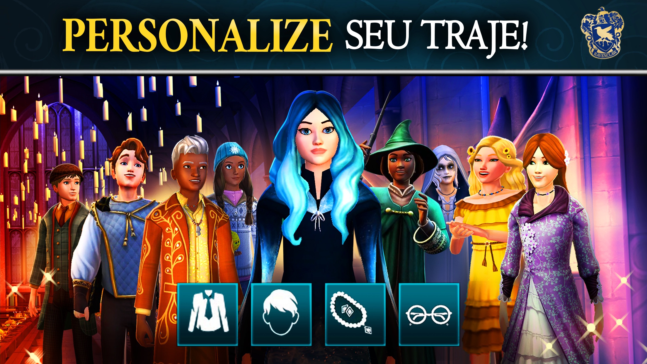 Screenshot do app Harry Potter: Hogwarts Mystery