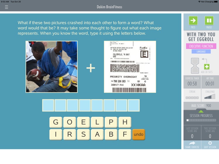 Dakim BrainFitness, Active screenshot-4
