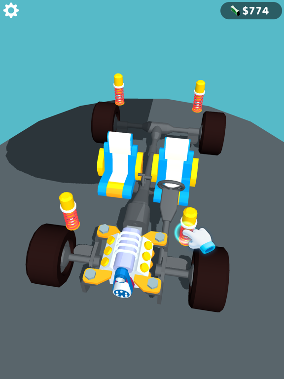 Screenshot #4 pour Racing Manager 3D
