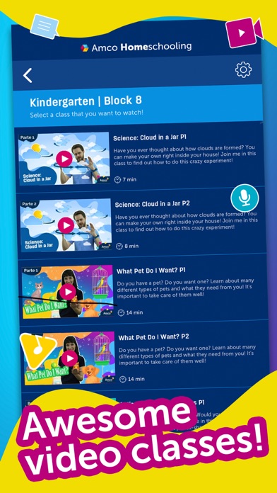 Amco Homeschooling Screenshot