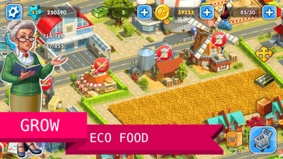 Eco City - farm building game Screenshot