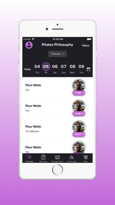 Pilates Philosophy Screenshot